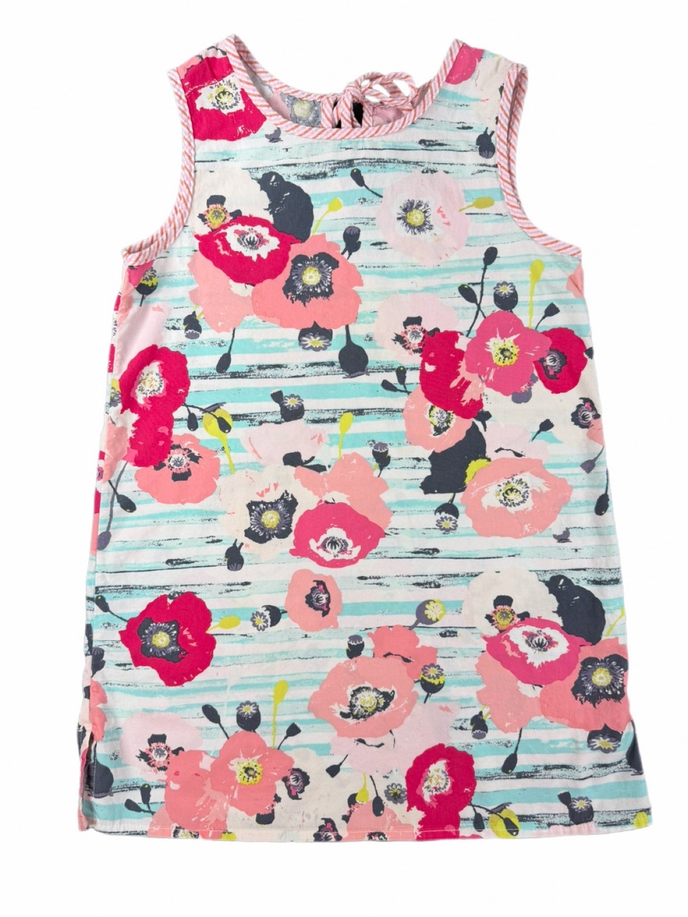 PETIT PEONY Sleeveless Cotton Floral Print Dress - 5